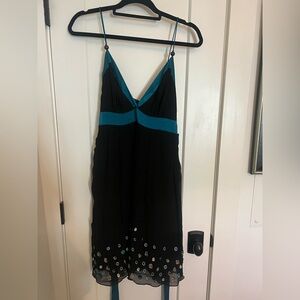 Black spaghetti strap dress- Lotta